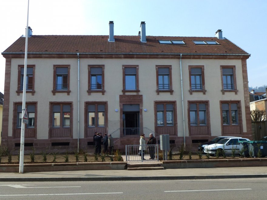 Bâtiment de la rue d'Hellieule à Saint-Dié des Vosges